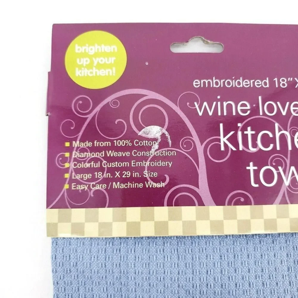 Wine Lovers Gift‎ Kitchen Towel Home Warming